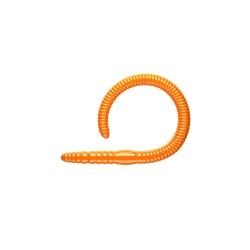Libra Lures Flex Worm 95mm 011 Hot Orange Kryl